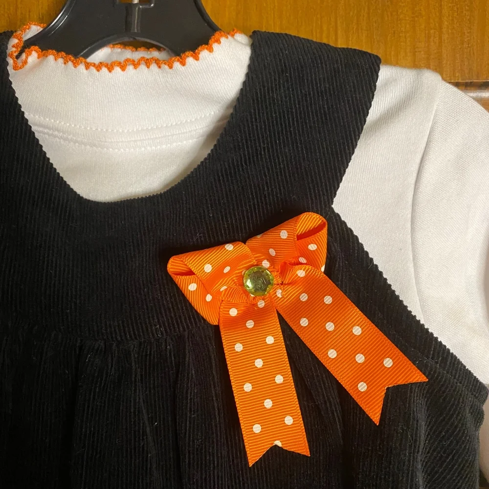 Rare Too Jack O'Lantern Halloween 2 piece outfit - Picture 4 of 6